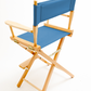 Counter Height (24″) Director’s Chair – Natural Finish