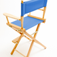 Counter Height (24″) Director’s Chair – Natural Finish
