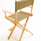 Counter Height (24″) Director’s Chair – Natural Finish