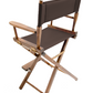 Counter Height (24″) Director’s Chair – Walnut Finish