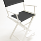 Counter Height (24″) Director’s Chair – White Finish