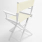 Counter Height (24″) Director’s Chair – White Finish