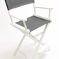 Counter Height (24″) Director’s Chair – White Finish