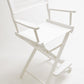 Counter Height (24″) Director’s Chair – White Finish
