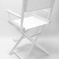 Counter Height (24″) Director’s Chair – White Finish