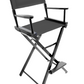 Bar Height (30″) Director’s Chair – Gold Medal Contemporary