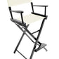 Bar Height (30″) Director’s Chair – Black Finish