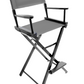 Bar Height (30″) Director’s Chair – Gold Medal Contemporary