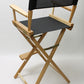 Bar Height (30″) Director’s Chair – Natural Finish