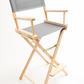Bar Height (30″) Director’s Chair – Natural Finish