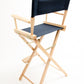 Bar Height (30″) Director’s Chair – Natural Finish