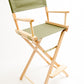 Bar Height (30″) Director’s Chair – Natural Finish