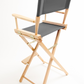 Bar Height (30″) Director’s Chair – Natural Finish