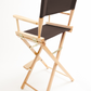 Bar Height (30″) Director’s Chair – Natural Finish