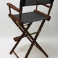 Bar Height (30″) Director’s Chair – Walnut Finish