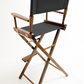 Bar Height (30″) Director’s Chair – Walnut Finish