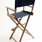 Bar Height (30″) Director’s Chair – Walnut Finish
