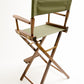 Bar Height (30″) Director’s Chair – Walnut Finish