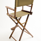Bar Height (30″) Director’s Chair – Walnut Finish