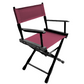 Table Height (18″) Director’s Chair – Gold Medal Classic Black Finish
