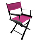 Table Height (18″) Director’s Chair – Gold Medal Classic Black Finish