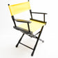 Table Height (18″) Director’s Chair – Gold Medal Classic Black Finish