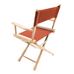 Table Height (18″) Director’s Chair – Gold Medal Classic Natural Finish