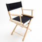 Table Height (18″) Director’s Chair – Gold Medal Classic Natural Finish