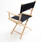 Table Height (18″) Director’s Chair – Gold Medal Classic Natural Finish