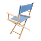 Table Height (18″) Director’s Chair – Gold Medal Classic Natural Finish
