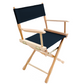 Table Height (18″) Director’s Chair – Gold Medal Classic Natural Finish