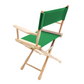 Table Height (18″) Director’s Chair – Gold Medal Classic Natural Finish