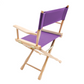 Table Height (18″) Director’s Chair – Gold Medal Classic Natural Finish