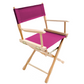 Table Height (18″) Director’s Chair – Gold Medal Classic Natural Finish