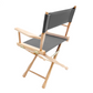 Table Height (18″) Director’s Chair – Gold Medal Classic Natural Finish