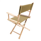 Table Height (18″) Director’s Chair – Gold Medal Classic Natural Finish