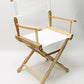 Table Height (18″) Director’s Chair – Gold Medal Classic Natural Finish