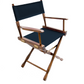 Table Height (18″) Director’s Chair – Gold Medal Classic Walnut Finish