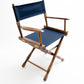 Table Height (18″) Director’s Chair – Gold Medal Classic Walnut Finish