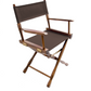 Table Height (18″) Director’s Chair – Gold Medal Classic Walnut Finish