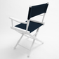 Table Height (18″) Director’s Chair – Gold Medal Classic White Finish