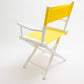 Table Height (18″) Director’s Chair – Gold Medal Classic White Finish