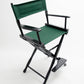Counter Height (24″) Director’s Chair – Gold Medal Classic Black Finish