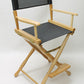 Counter Height (24″) Director’s Chair – Gold Medal Classic Natural Finish
