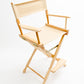 Counter Height (24″) Director’s Chair – Gold Medal Classic Natural Finish