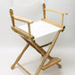 Counter Height (24″) Director’s Chair – Gold Medal Classic Natural Finish