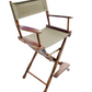 Counter Height (24″) Director’s Chair – Gold Medal Classic Walnut Finish
