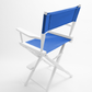Counter Height (24″) Director’s Chair – Gold Medal Classic White Finish