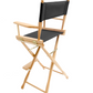 Bar Height (30″) Director’s Chair – Gold Medal Classic Natural Finish