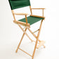Bar Height (30″) Director’s Chair – Gold Medal Classic Natural Finish